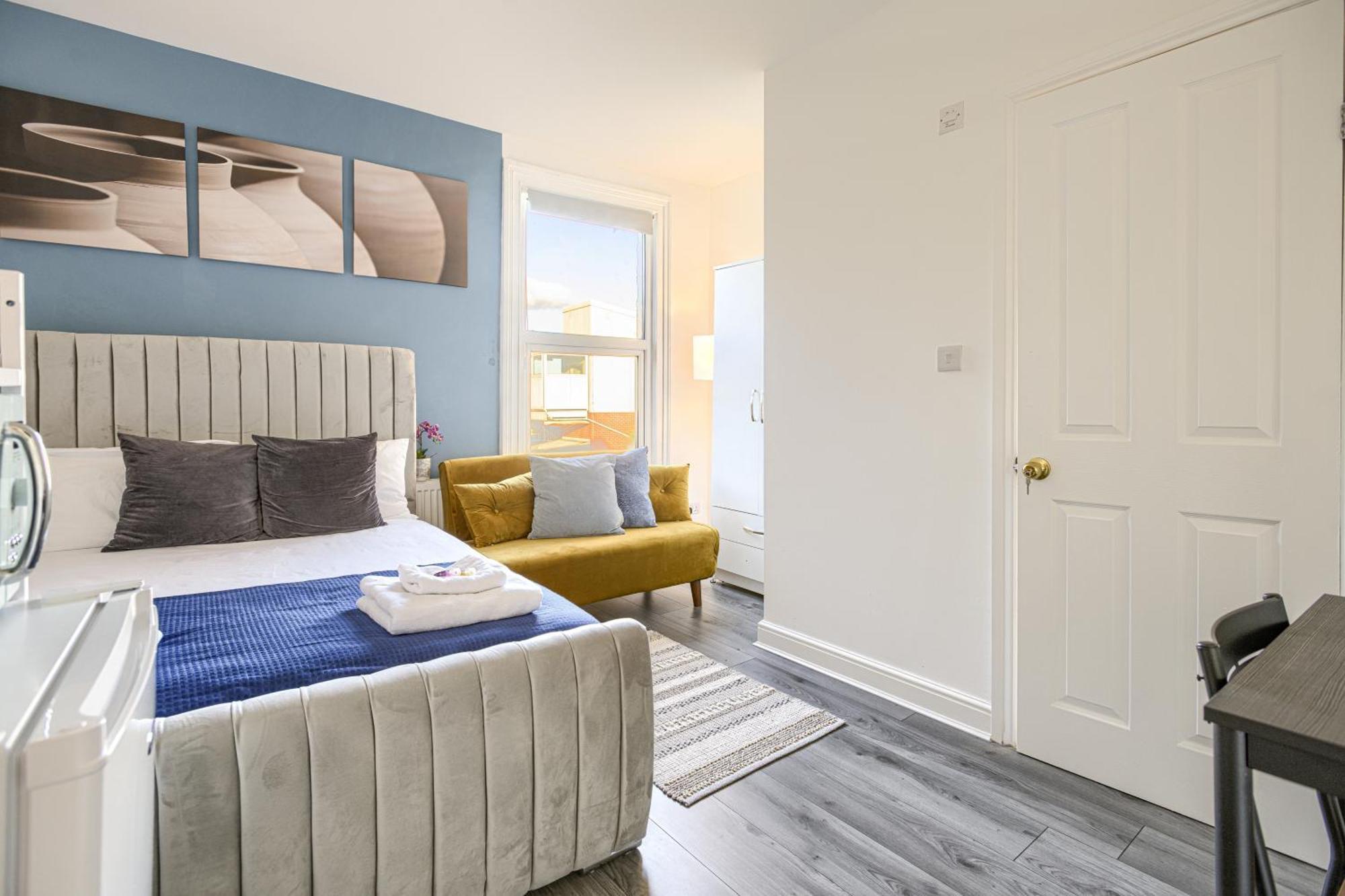 Hackney Central Deluxe Apartment London Bilik gambar