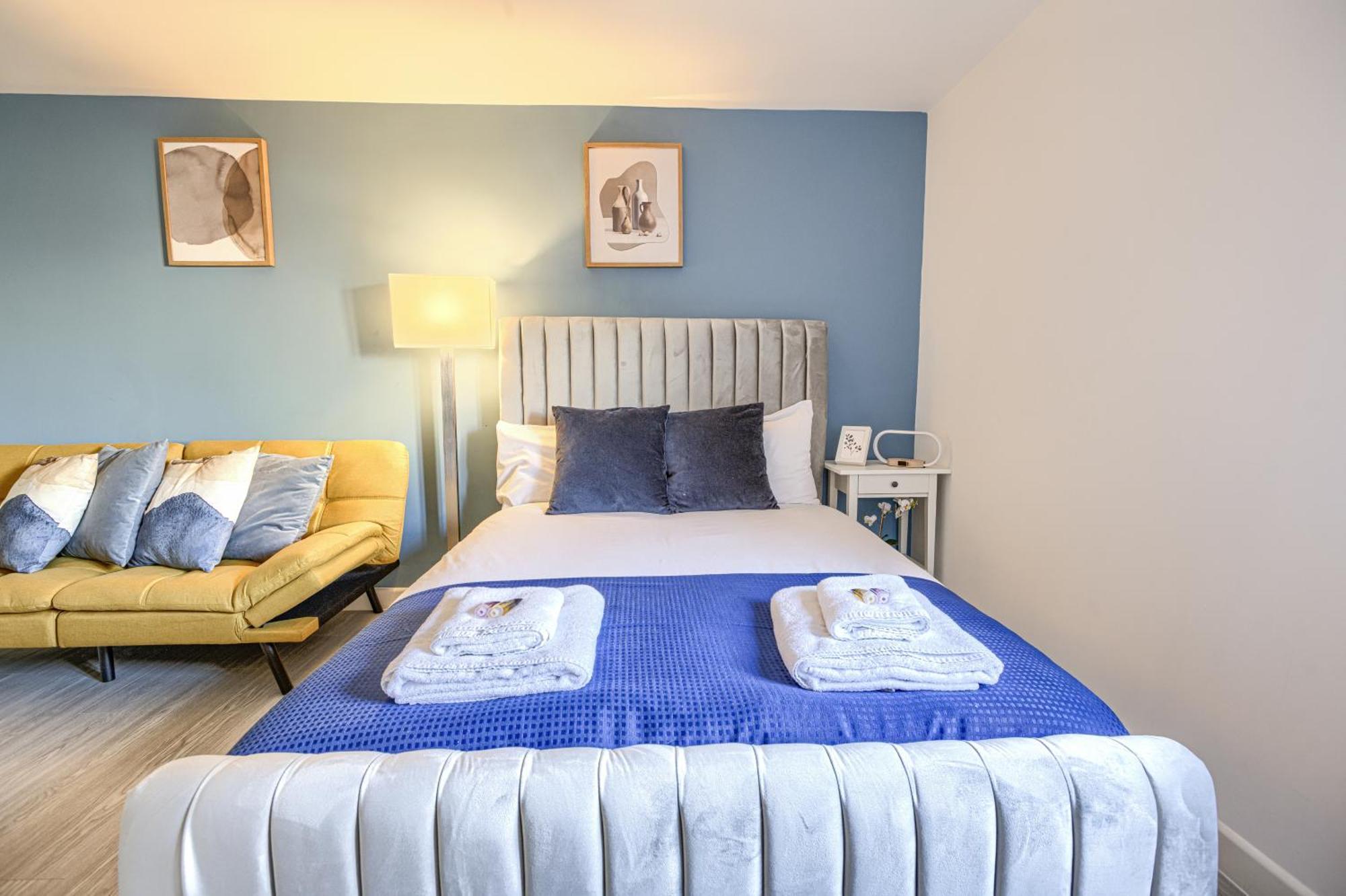 Hackney Central Deluxe Apartment London Bilik gambar