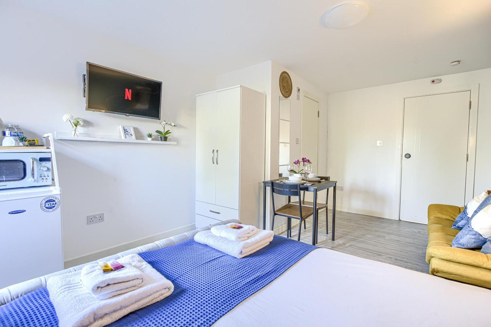 Hackney Central Deluxe Apartment London Bilik gambar