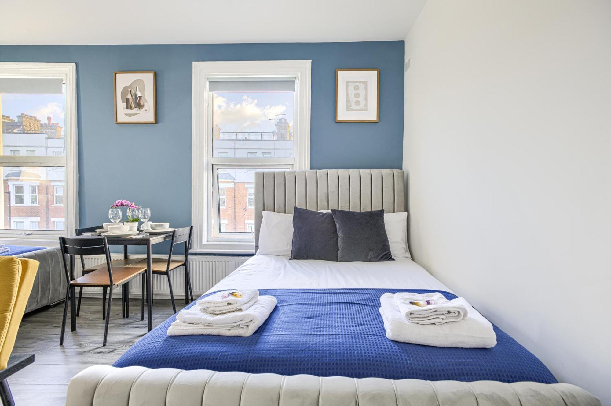 Hackney Central Deluxe Apartment London Bilik gambar