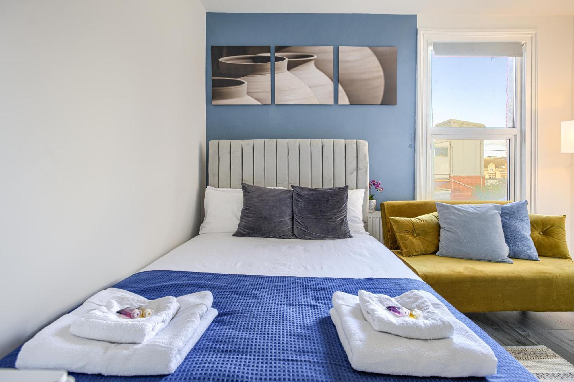Hackney Central Deluxe Apartment London Bilik gambar