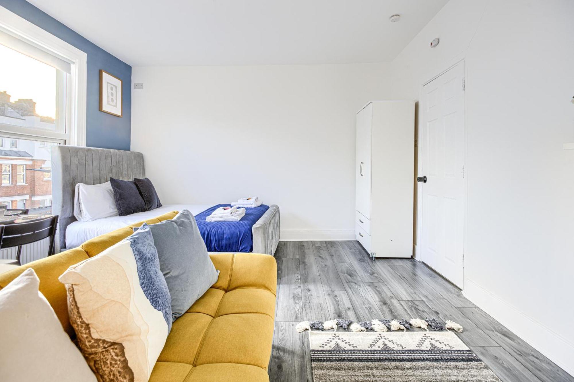 Hackney Central Deluxe Apartment London Bilik gambar