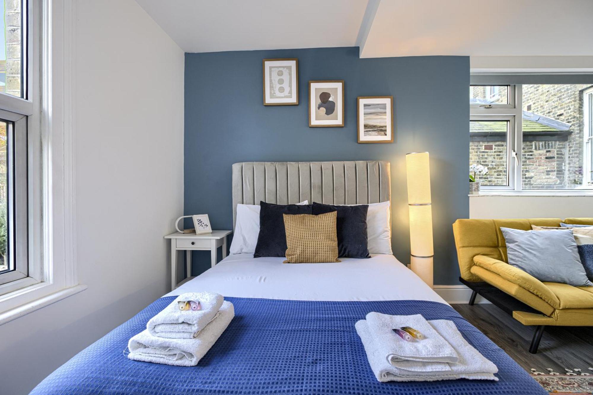 Hackney Central Deluxe Apartment London Bilik gambar